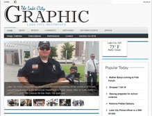 Tablet Screenshot of lakecitygraphic.com